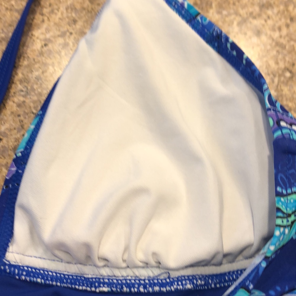Beach Diva Malibu Flyaway Paisley Tankini Top Size 8 - Top Only - Picture 13 of 17